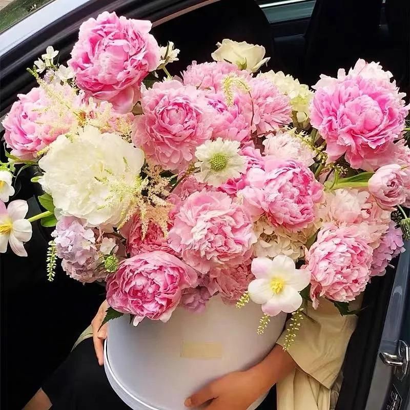 Peony Artificial Flowers Pack of 20 Pieces