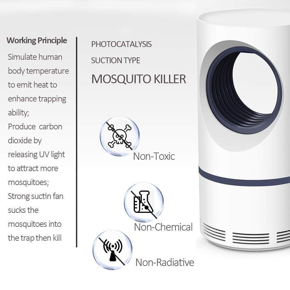 Silent LED Mosquito Killer Lamp with UV Light