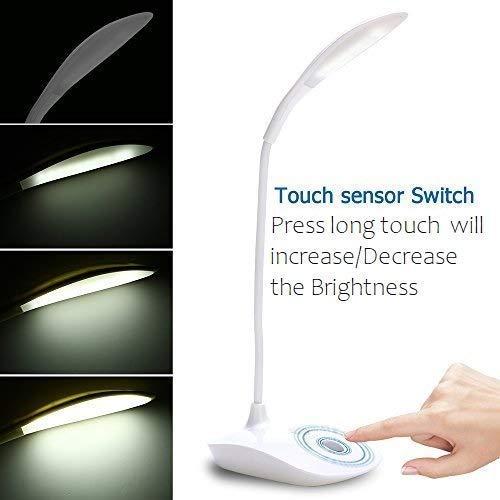 Sleek Rechargeable LED Table Lamp with Brightness