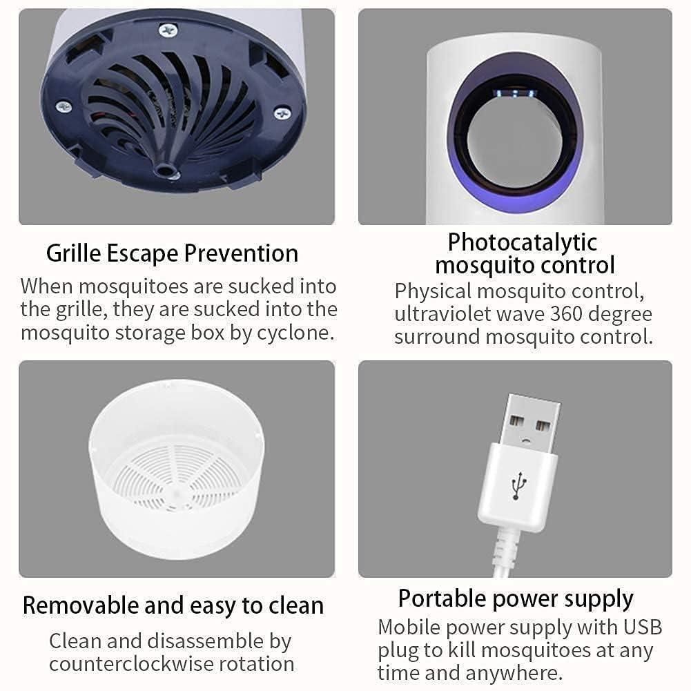Silent LED Mosquito Killer Lamp with UV Light