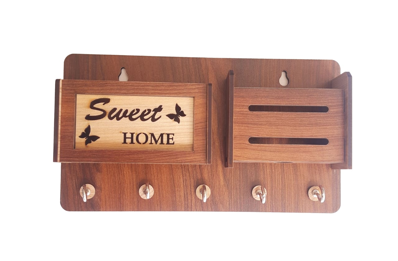 Butterfly Keyholder with Phone Stand Organizer