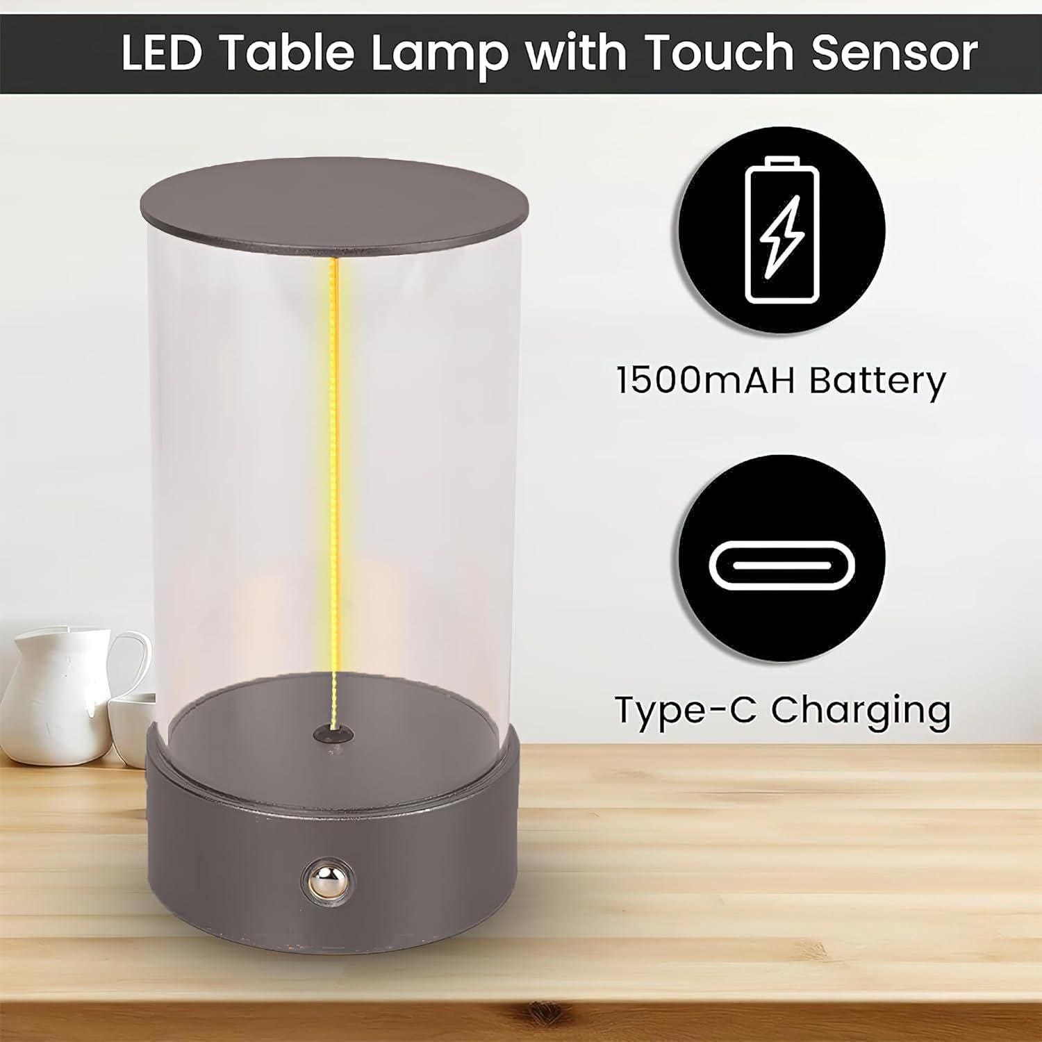 Modern Touch LED Magnetic Lamp for Home