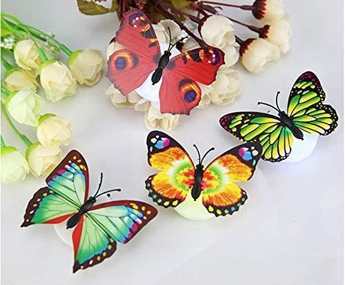 3D Butterfly LED Wall Lights Pack of Three