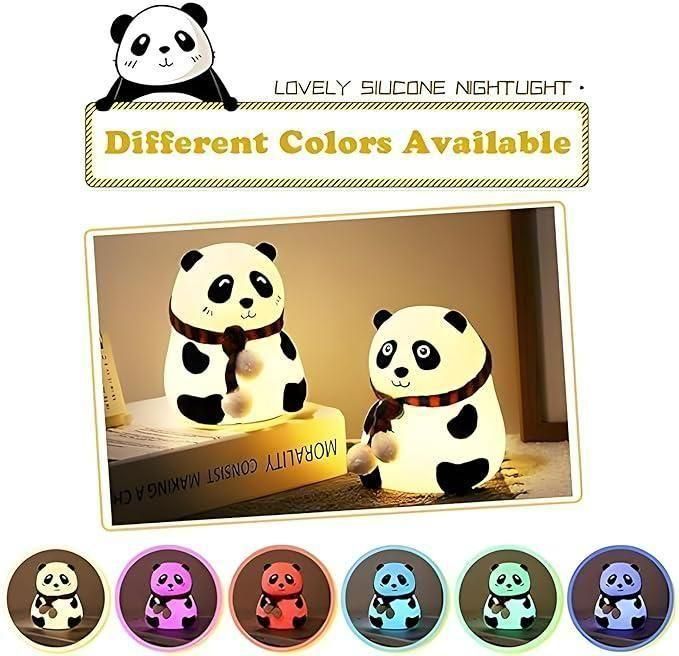 Adorable Panda LED Night Light For Bedroom