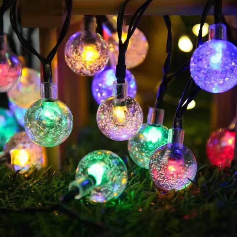 Crystal Bubble Ball LED String Lights Glow