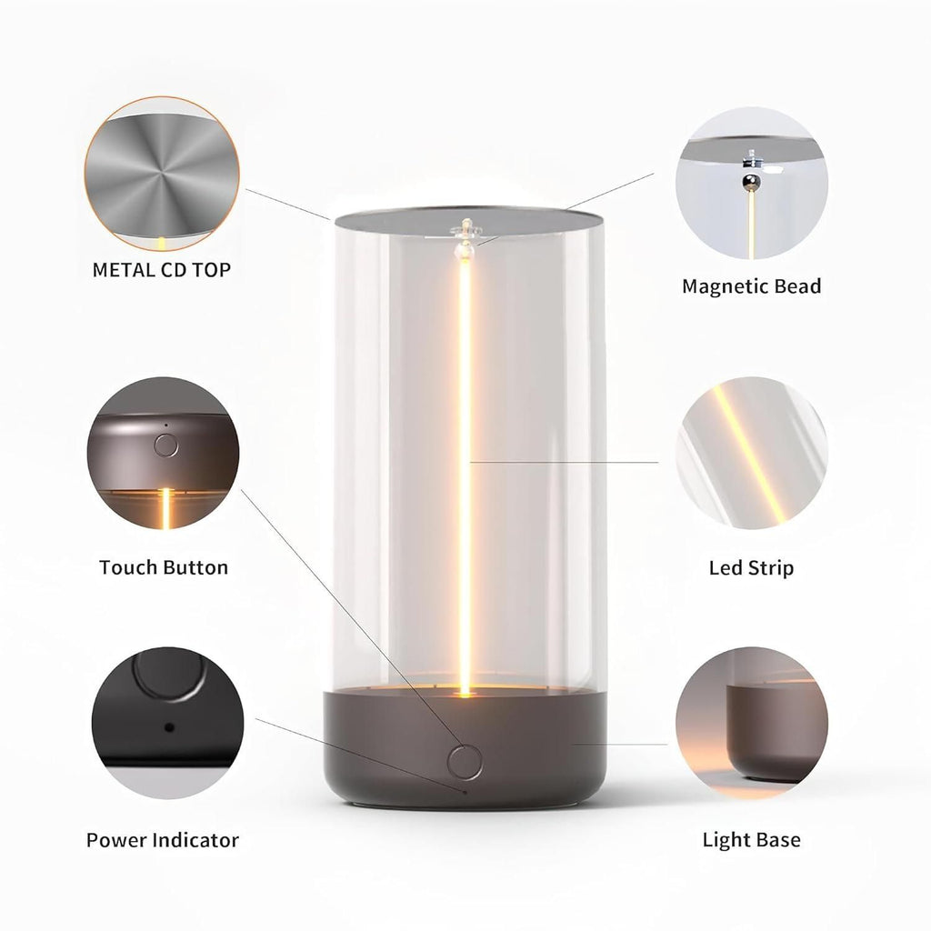 Modern Touch LED Magnetic Lamp for Home