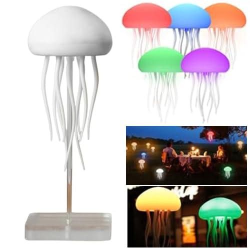 LED Jellyfish Color-Changing Night Light
