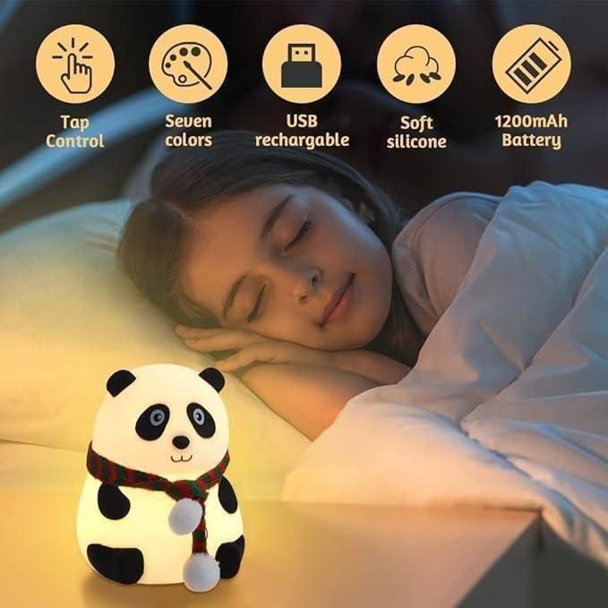 Adorable Panda LED Night Light For Bedroom