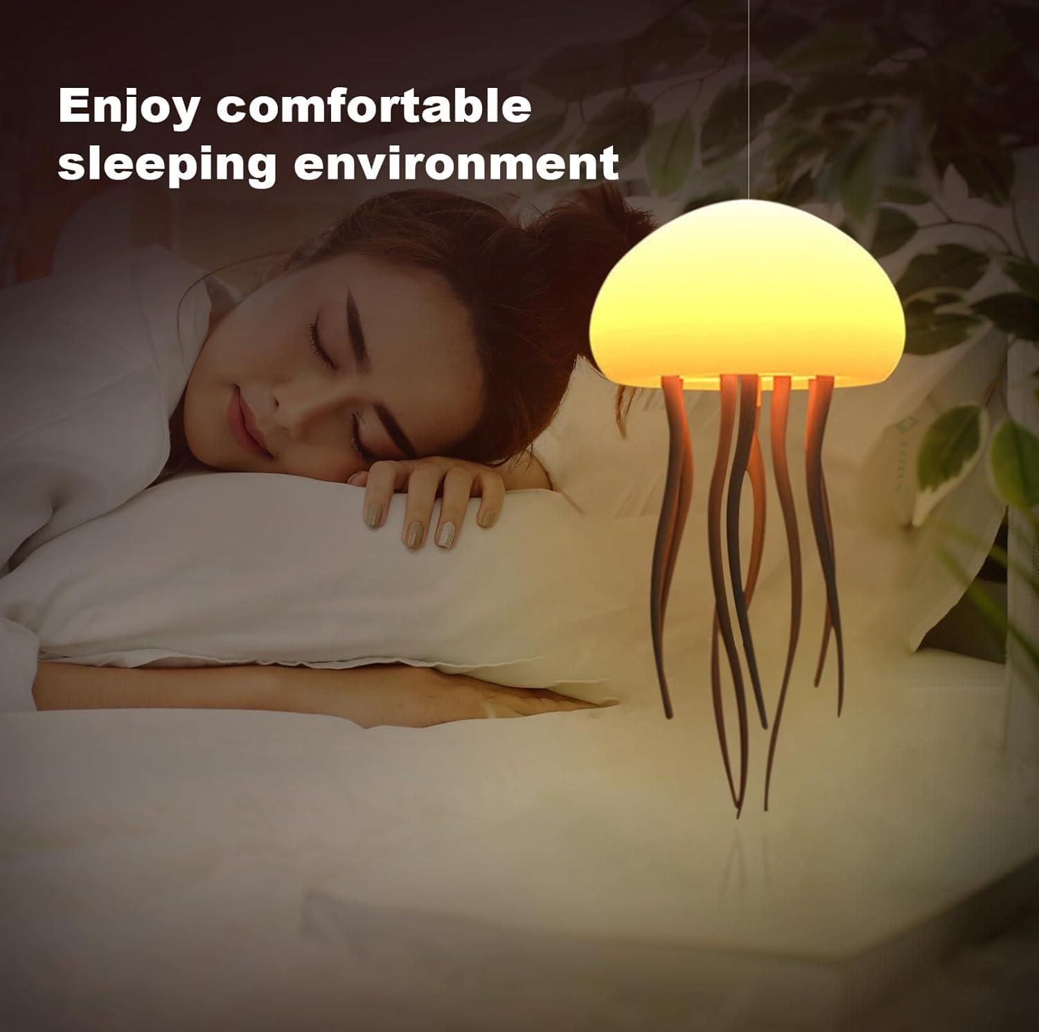 LED Jellyfish Color-Changing Night Light