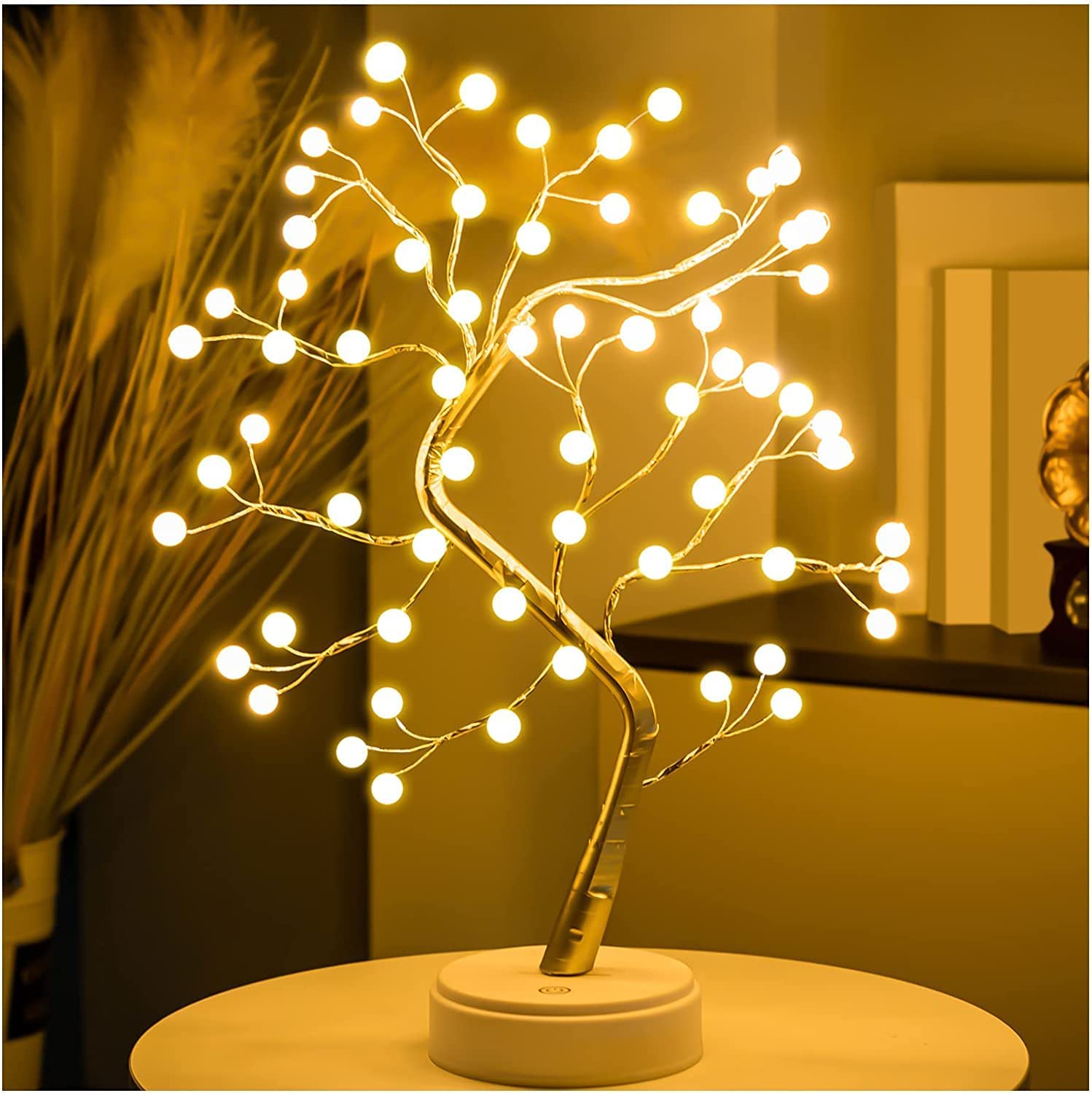 36 LED Pearl Bonsai Tree Lamp Decor