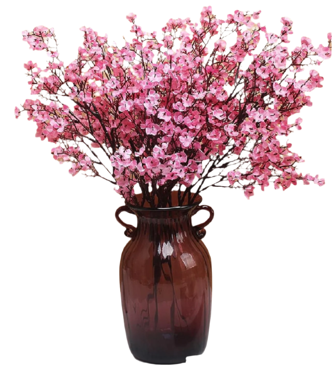Pack of Five Pink Baby Breath Bunches